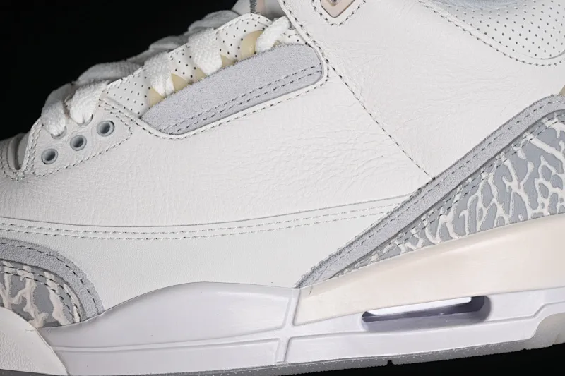 All categories Air Jordan Jordan series basketball shoes Air Jordan 3 foreign trade version Air Jordan 3 "Craft Ivory" AJ3 Joe 3 ivory white full head layer FJ9479-100
